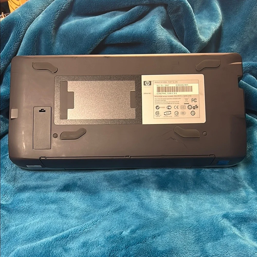 HP Mobile Printer - Silver and Black